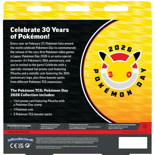 Mega Evolutions Pokemon Day 2026 Collection