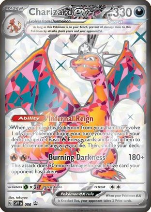 Charizard ex 056 Holo Promo Scarlet & Violet Promo Pokemon Near Mint