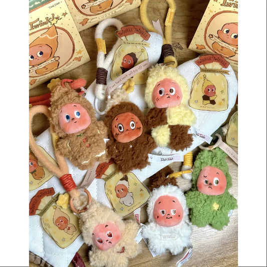 Twinkle Twinkle Savor the Moment Series-Fresh-Baked Mini Cookies Plush Pendant Blind Box