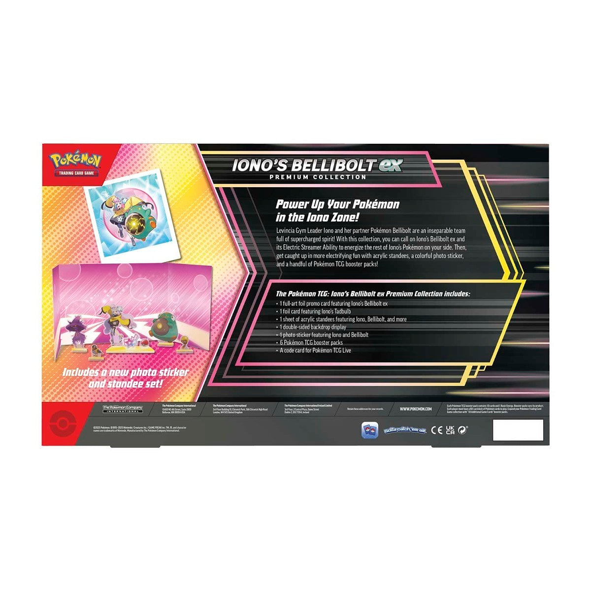 Pokemon - Iono’s Bellibolt ex Premium Collection