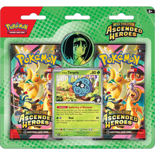 Mega Evolution Ascended Heroes 2-Pack Blister