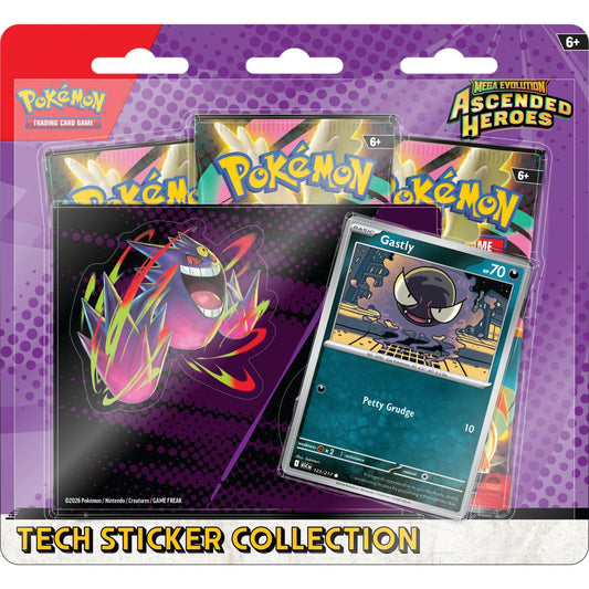 Mega Evolution Ascended Heroes Tech Sticker Collection