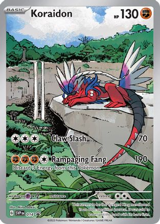 Koraidon 014 Holo Promo Scarlet & Violet Promo Pokemon Near Mint