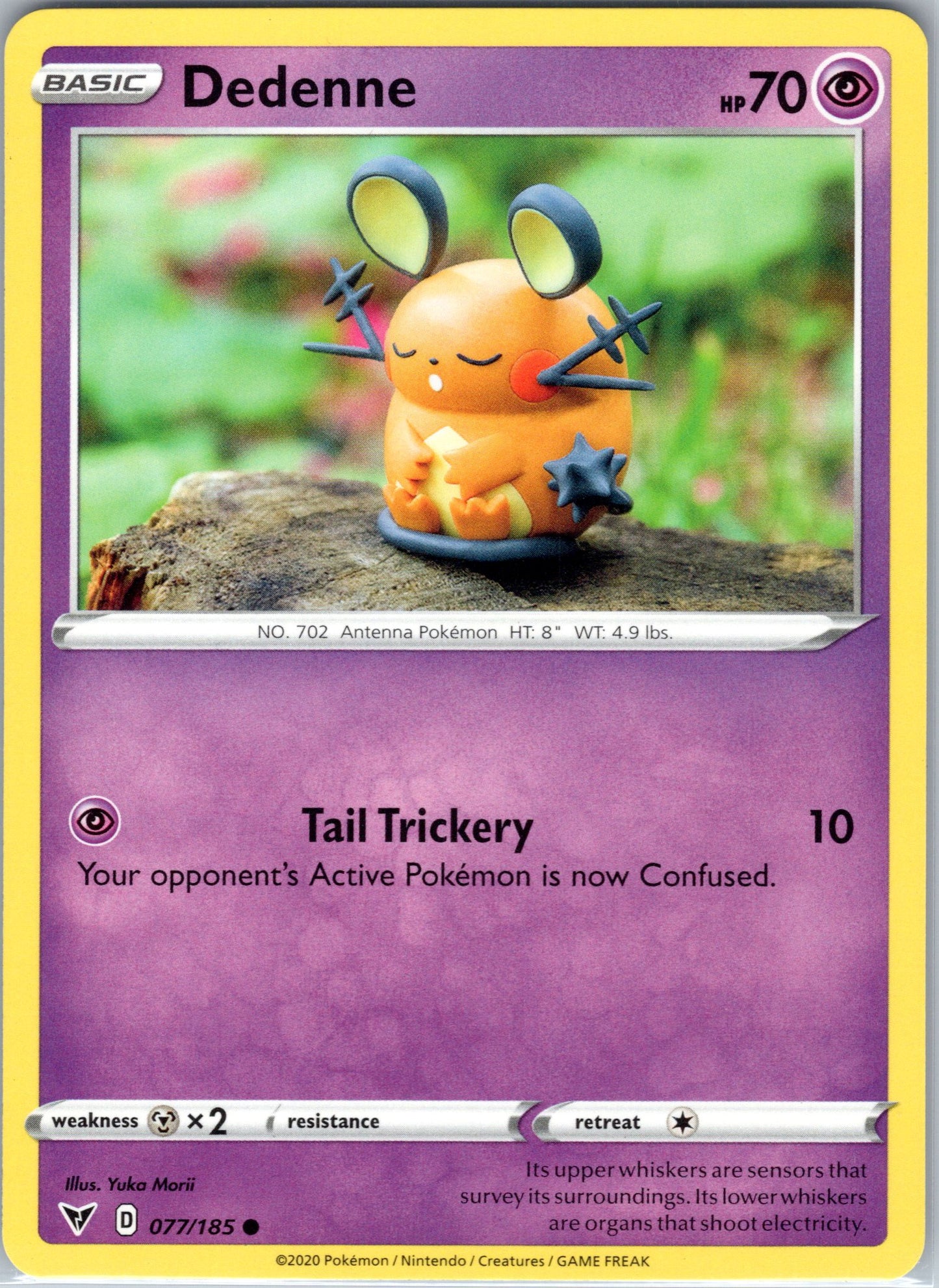 Dedenne 077/185 Vivid Voltage Pokemon Near Mint