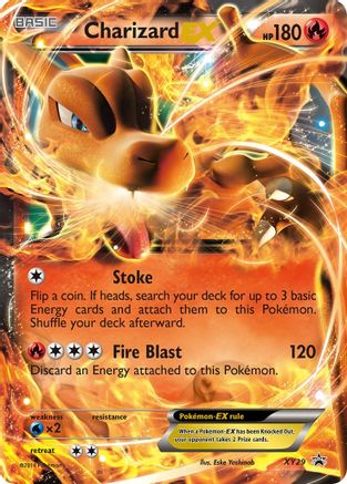 Charizard EX XY29 Holo Promo XY Promo Pokemon Lightly Played
