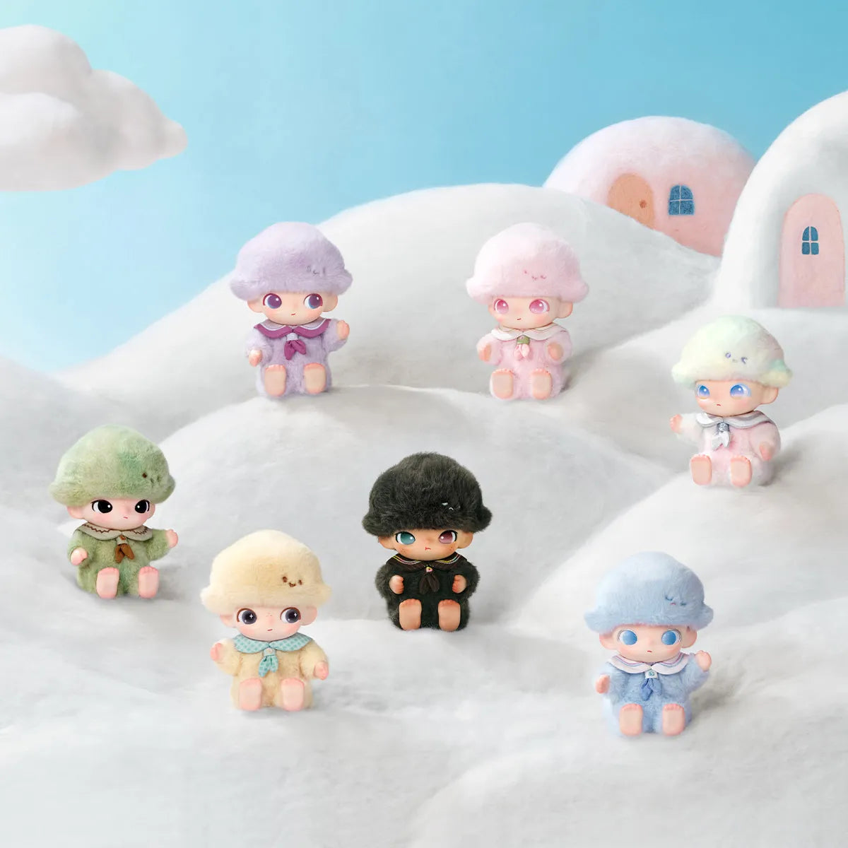 DIMOO Journal of New Life Series-Vinyl Plush Pendant Blind Box