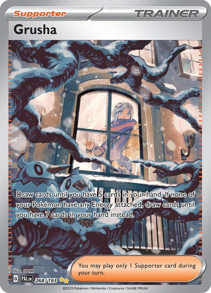 Grusha 268/193 Special Illustration Rare Paldea Evolved Pokemon Near Mint