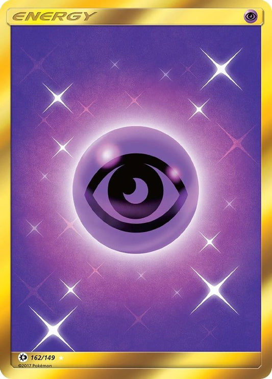 Psychic Energy (Secret) 162/149 Holo Secret Rare SM Base Set Pokemon Near Mint