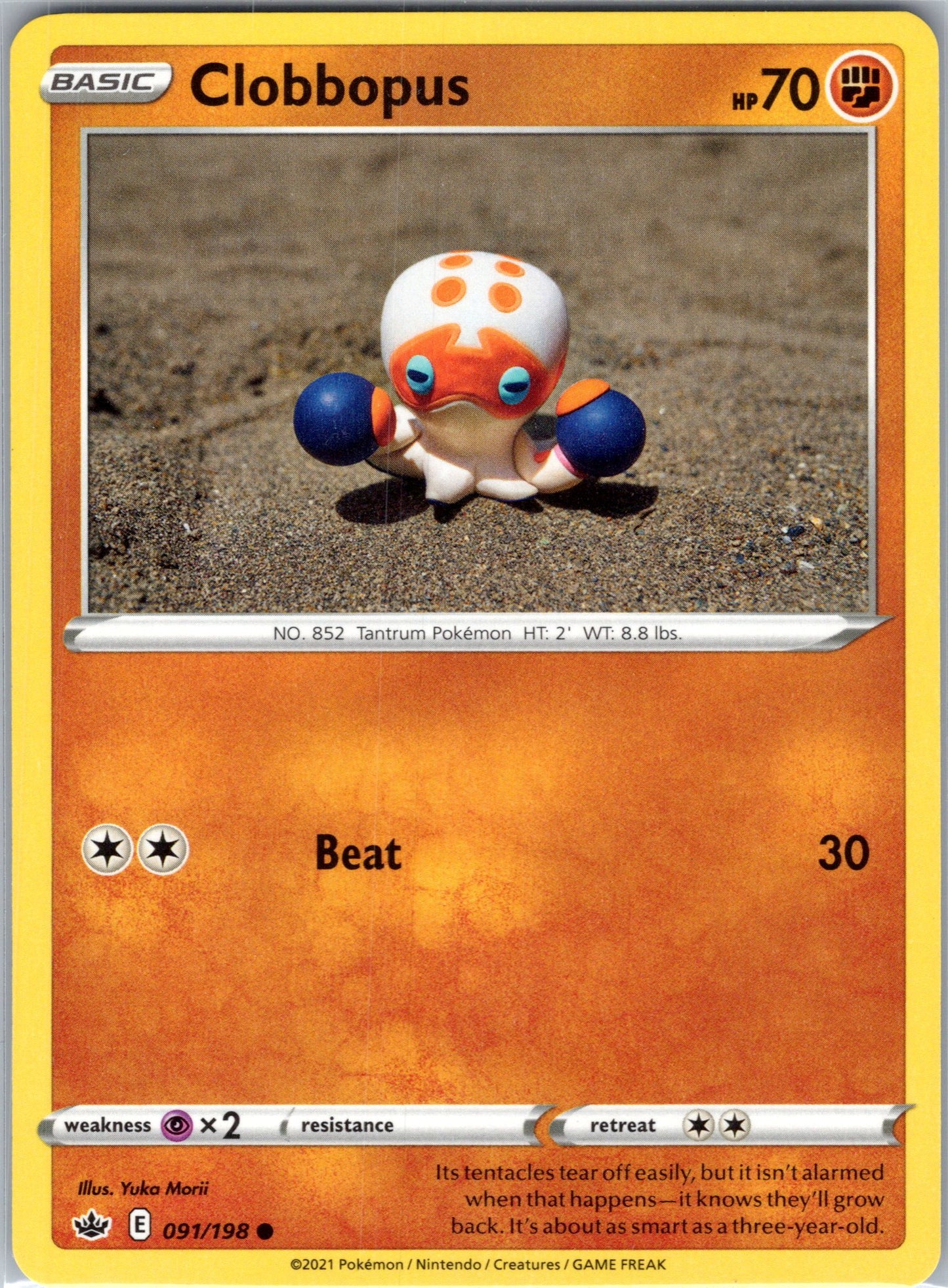 Clobbopus 091/198 Chilling Reign Pokemon Near Mint