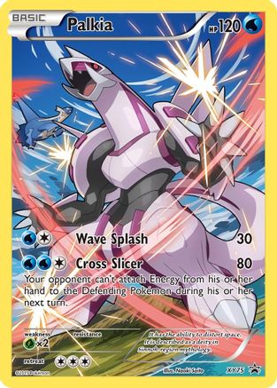 Palkia (Full Art Promo) XY75 Holo Promo XY Promo Pokemon Moderately Played