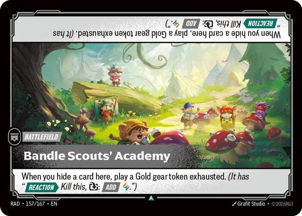 Bandle Scouts' Academy 157/167 Uncommon Radiance Riftbound Near Mint