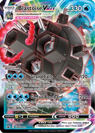 Blastoise VMAX SWSH103 Holo Promo Sword & Shield Promo Pokemon Near Mint