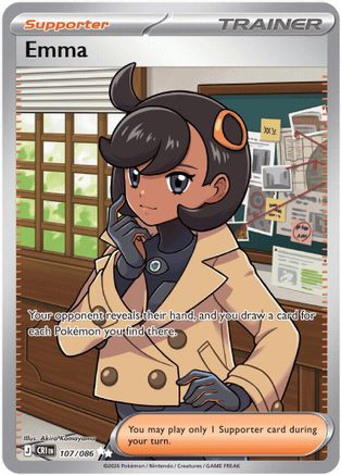 Emma 107/086 Ultra Rare Chaos Rising Pokemon Near Mint