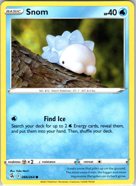 Snom 084/264 Fusion Strike Pokemon Near Mint
