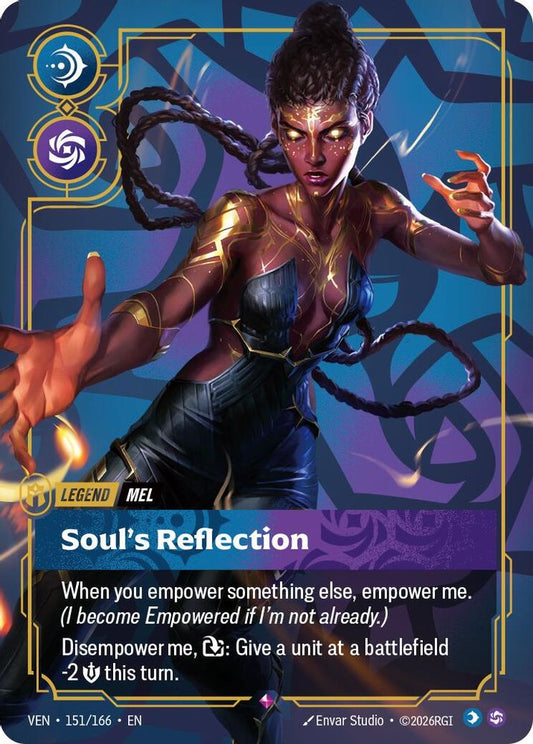 Mel - Soul's Reflection 151/166 Rare Vendetta Riftbound Foil Near Mint