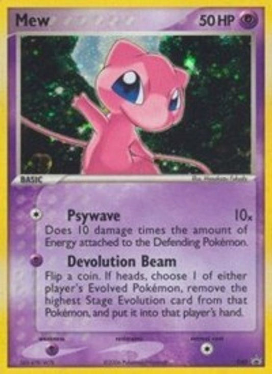 Mew (Trainer's Challenge Set) 040 Holo Promo Nintendo Promos Pokemon MP