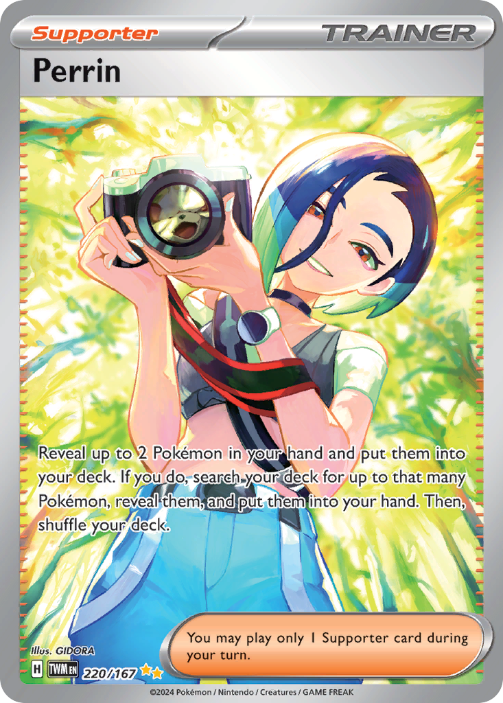 Perrin 220/167 Special Illustration Rare Twilight Masquerade Pokemon Holo NM