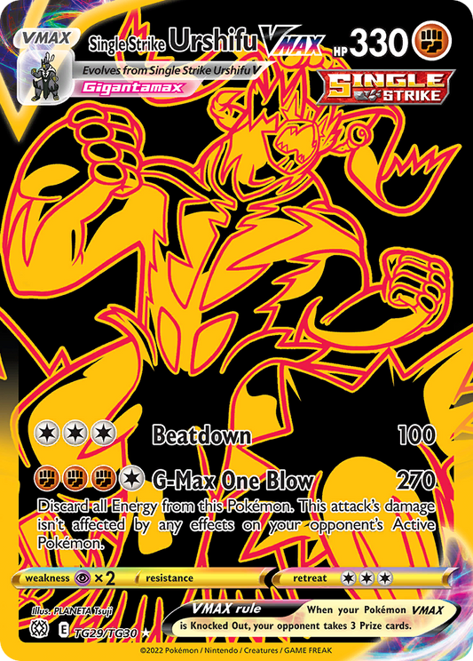 Single Strike Urshifu VMAX TG29/TG30 Brilliant Stars Trainer Gallery Pokemon NM