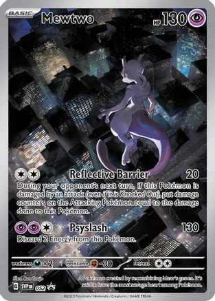 Mewtwo 052 Holo Promo Scarlet & Violet Promo Pokemon Near Mint