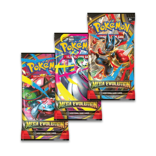 Mega Evolution 3 Booster Packs & Psyduck Promo Card