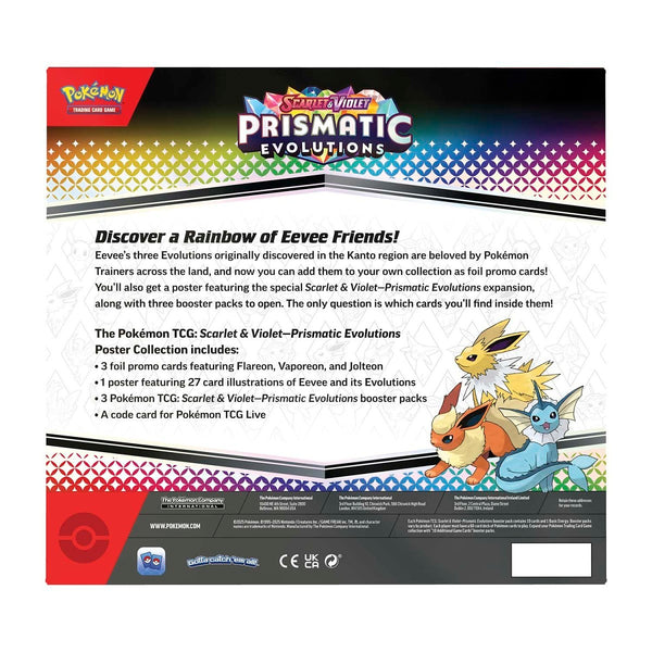 Scarlet & Violet-Prismatic Evolutions Poster Collection