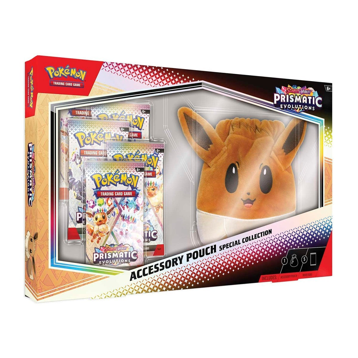 Pokemon - Prismatic Evolutions Accessory Pouch Special Collection