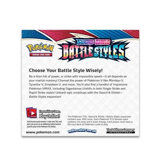 Sword & Shield-Battle Styles Booster Box