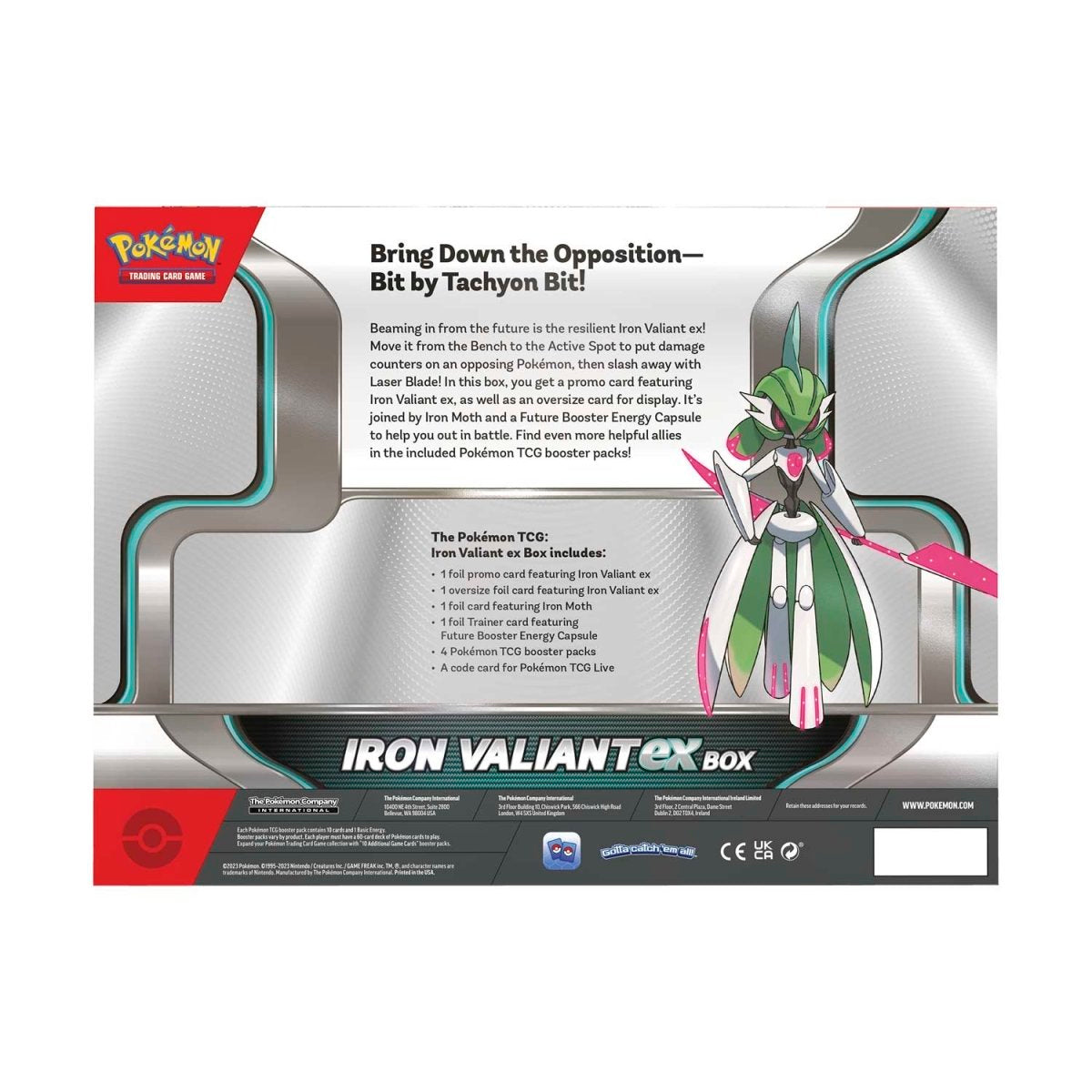 Pokemon - Iron Valiant ex Box