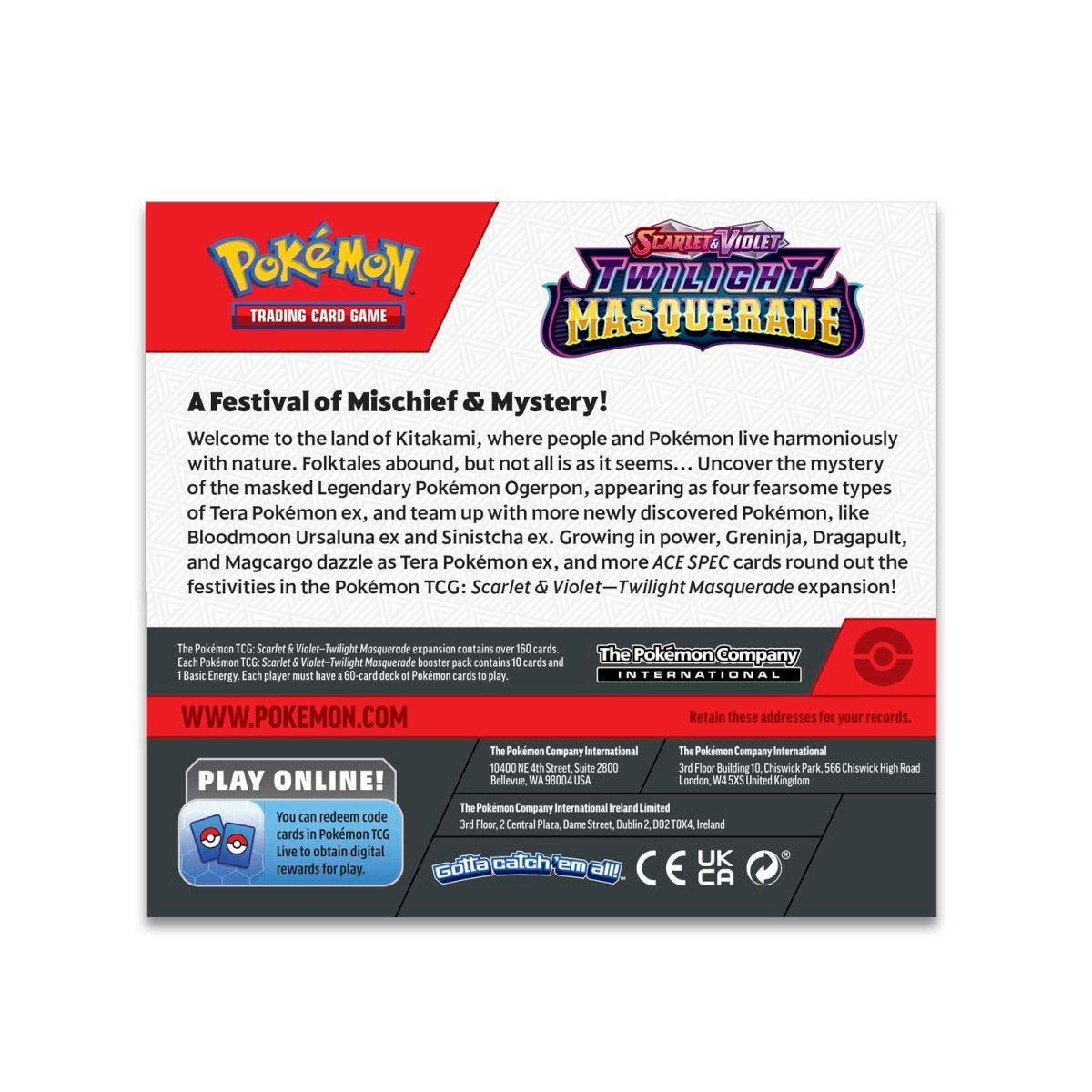Pokemon - Twilight Masquerade Booster Box