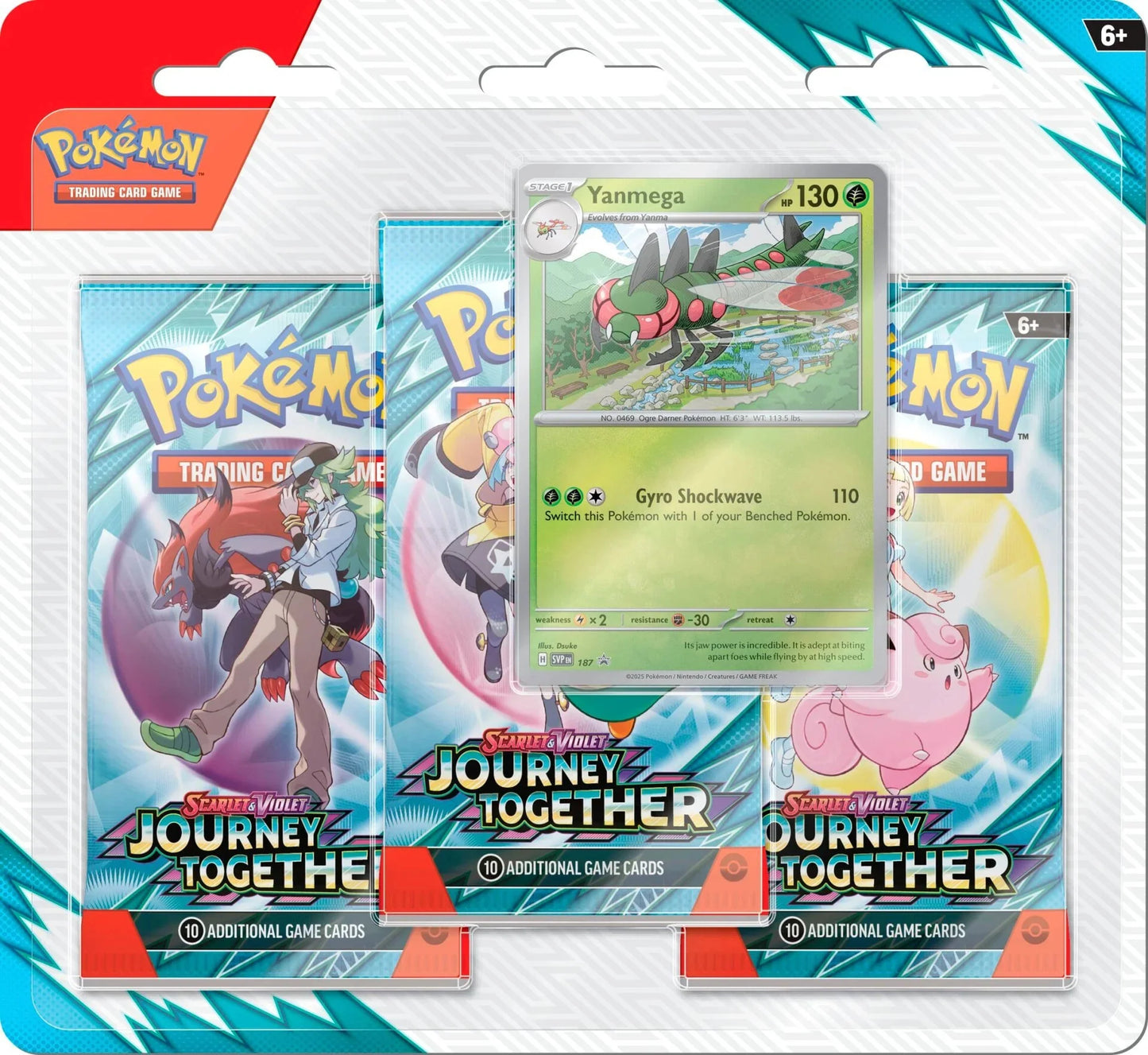 Scarlet and Violet Journey Together 3 Pack checklane