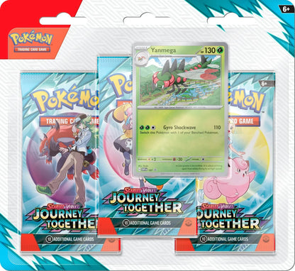 Scarlet and Violet Journey Together 3 Pack checklane