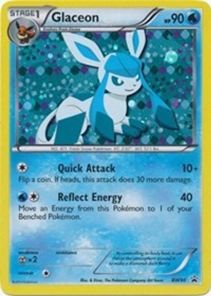 Glaceon BW90 Holo Promo Black And White Promo Pokemon Near Mint
