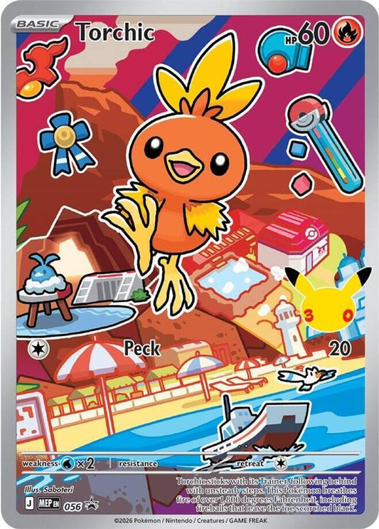 Torchic 056 Promo First Partner Collection 2026 Pokemon Holo Near Mint