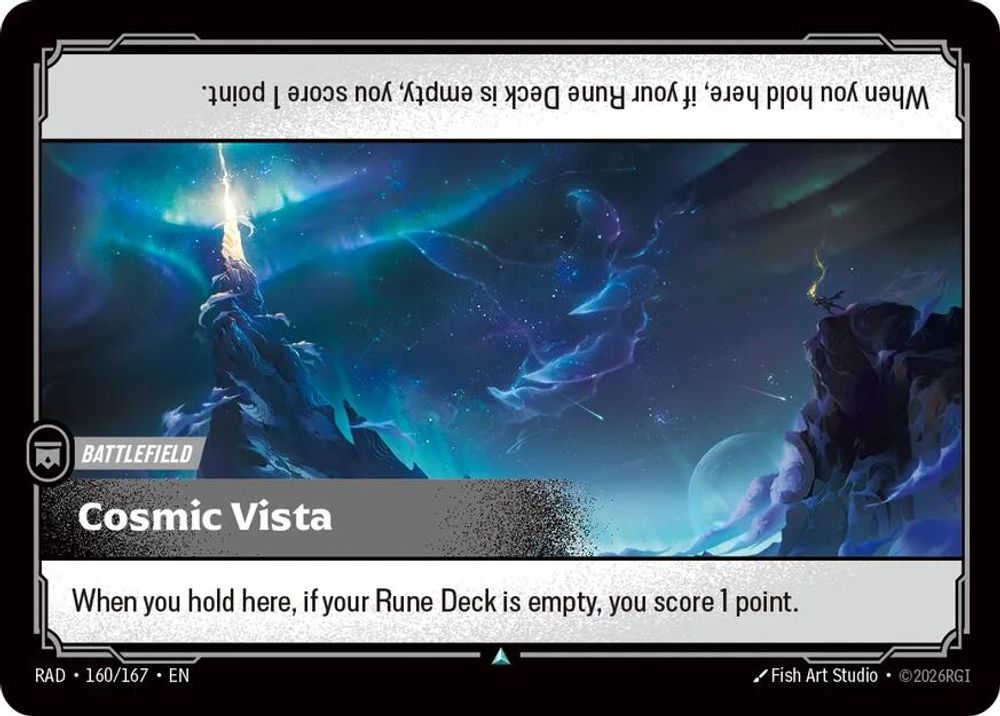 Cosmic Vista 160/167 Uncommon Radiance Riftbound Near Mint