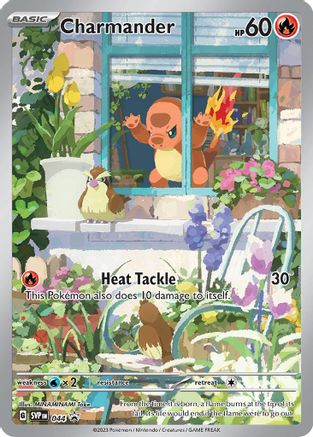 Charmander 044 Holo Promo Scarlet & Violet Promo Pokemon Near Mint
