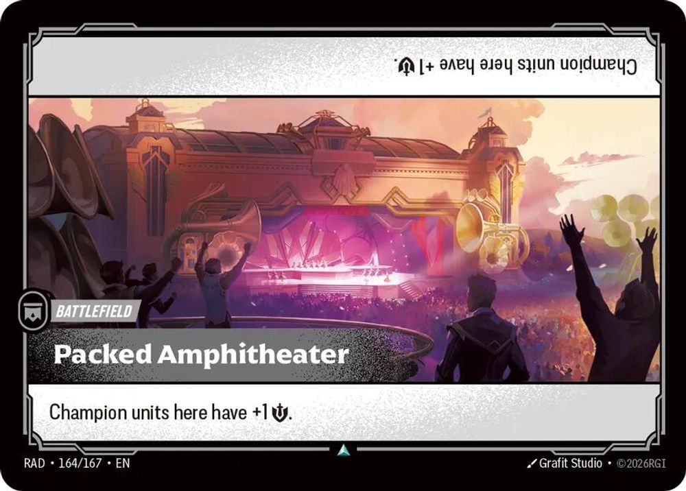 Packed Amphitheater 164/167 Uncommon Radiance Riftbound Near Mint