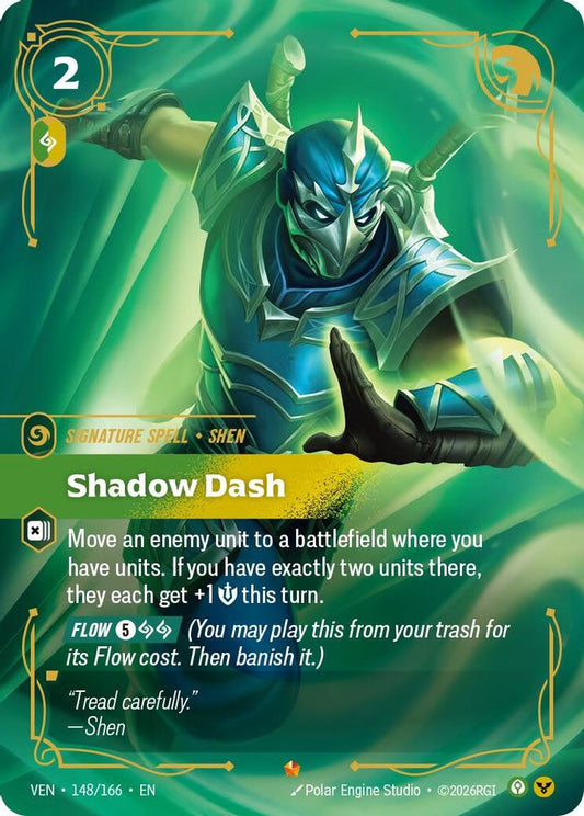 Shadow Dash 148/166 Epic Vendetta Riftbound Foil Near Mint