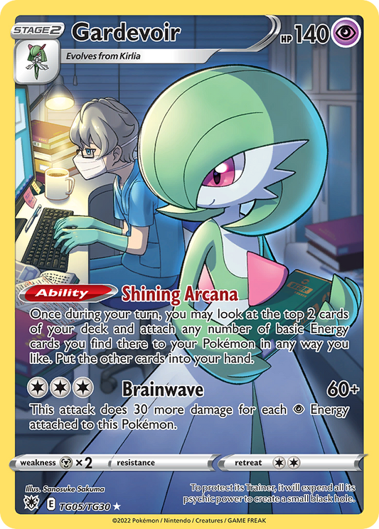 Gardevoir TG05/TG30 Holo Astral Radiance Trainer Gallery Pokemon Holo NM