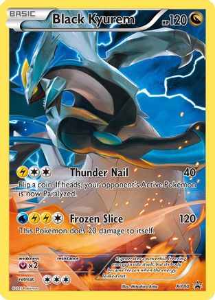 Black Kyurem XY80 Holo Promo XY Promo Pokemon Near Mint