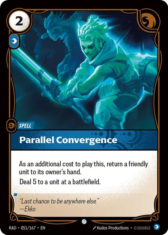 Parallel Convergence 051/167 Common Radiance Riftbound Near Mint