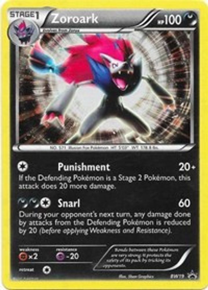 Zoroark BW19 Holo Promo Black And White Promo Pokemon Near Mint