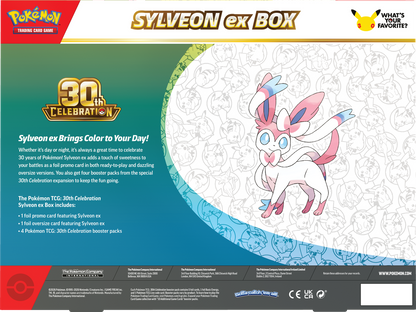 Pokemon - 30TH CELEBRATION SYLVEON EX/ GRENINJA EX BOX