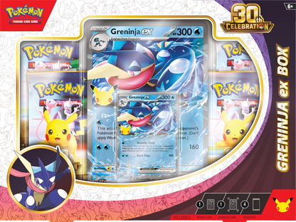 Pokemon - 30TH CELEBRATION SYLVEON EX/ GRENINJA EX BOX