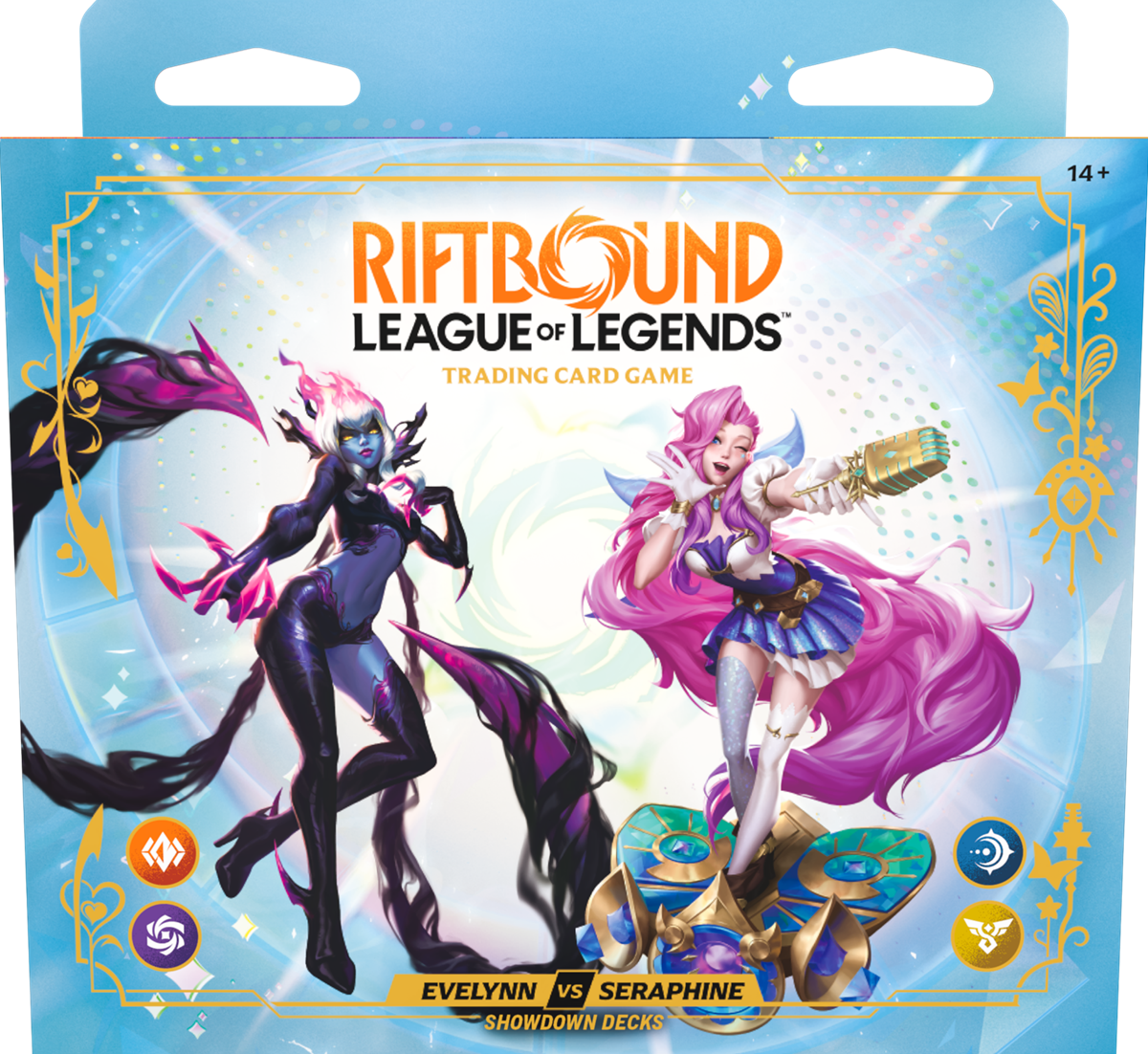 Riftbound: League of Legends - Showdown Deck -  EVELYNN VS SERAPHINE