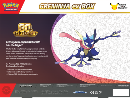 Pokemon - 30TH CELEBRATION SYLVEON EX/ GRENINJA EX BOX